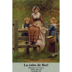 Model goblen La cules de flori